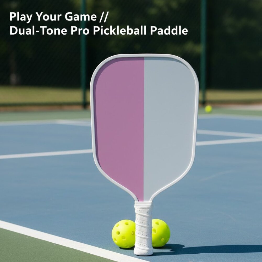 Sonix Premium Pickleball Paddle + Knit Watchband (Lilac) | Pink and White